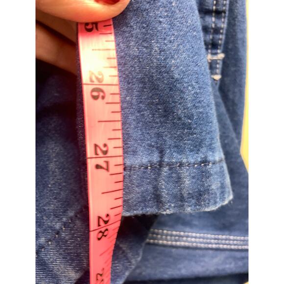 Vintage Big Smith Denim Overalls Farmer Carpenter  Size 40 x 28 - Picture 7 of 7